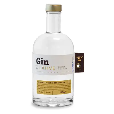 Pálenice Zubří Zubří Gin z lahve 42% 0,5l