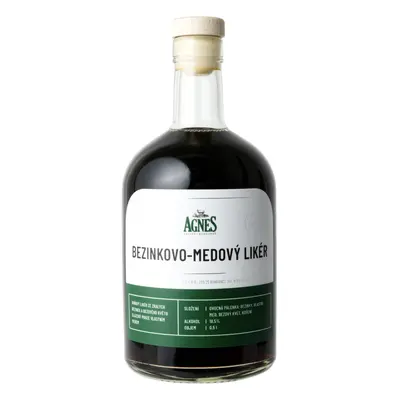 Agnes Zelená Bohdaneč Agnes Bezinkovo-medový likér 18,5% 0,5l