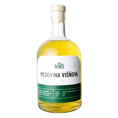 Agnes Zelená Bohdaneč Agnes Medovina višňová 12,6% 0,5l