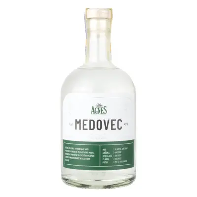 Agnes Zelená Bohdaneč Agnes Meadicine Medovec 45% 0,5l