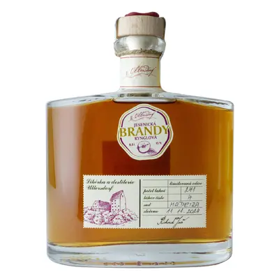 Ullersdorf - likérka a destilerie Ullersdorf Rynglová brandy 45% 0,5l