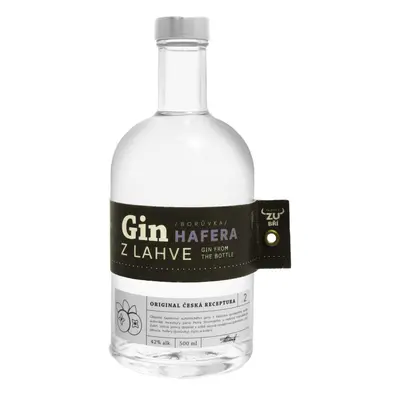 Pálenice Zubří Zubří Hafera (Borůvkový) Gin z lahve 42% 0,5l