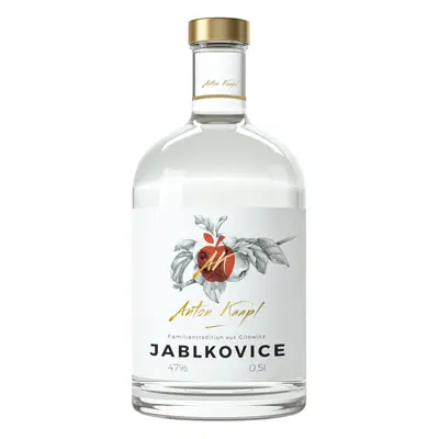 Anton Kaapl Jablkovice 47% 0,5l