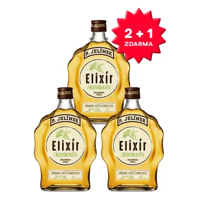 Rudolf Jelínek 2+1 Zdarma R.Jelínek Elixír z bezového květu 14,7% 0,7l