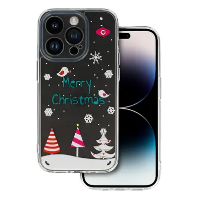 Zadní kryt TEL PROTECT Christmas Clear pro Iphone 13 Pro Max Design 4