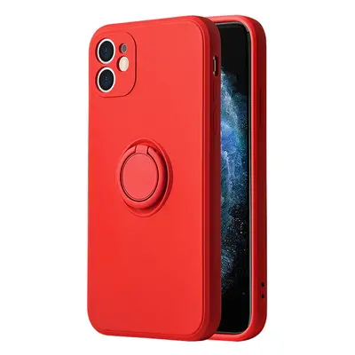 Kryt Vennus s prstýnkem pro Xiaomi Redmi Note 12 4G červený