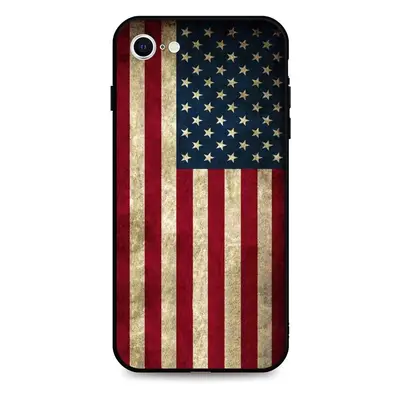 Kryt TopQ iPhone SE 2022 3D silikon Amerika 73910