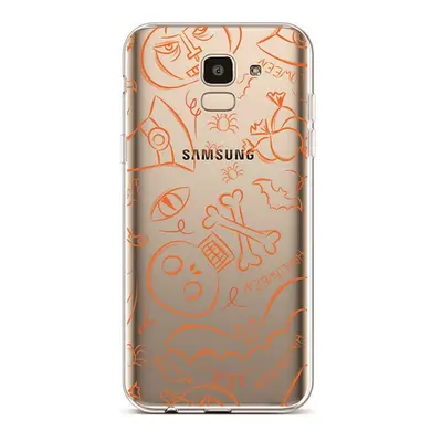 Kryt TopQ Samsung J6 silikon Halloween 37915