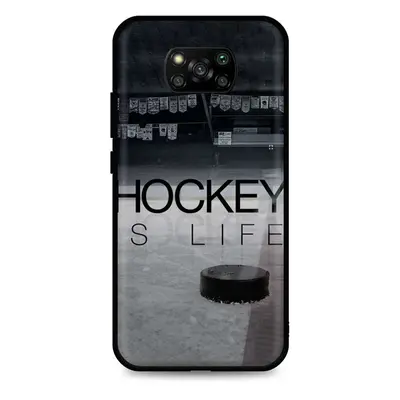 Kryt TopQ Xiaomi Poco X3 Pro silikon Hockey Is Life 62279