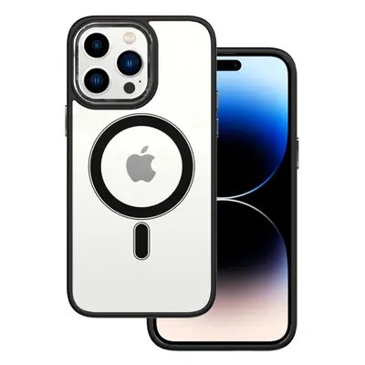 Zadní kryt Tel Protect Magnetic Clear pro Iphone 13 Pro Black