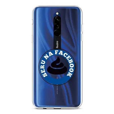 Kryt TopQ Xiaomi Redmi 8 silikon Facebook 46496