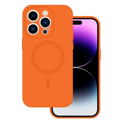 TEL PROTECT MagSilikonové pouzdro pro Iphone 13 Orange