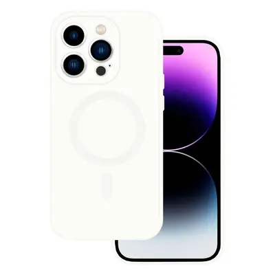 TEL PROTECT MagSilikonové pouzdro pro Iphone 13 White