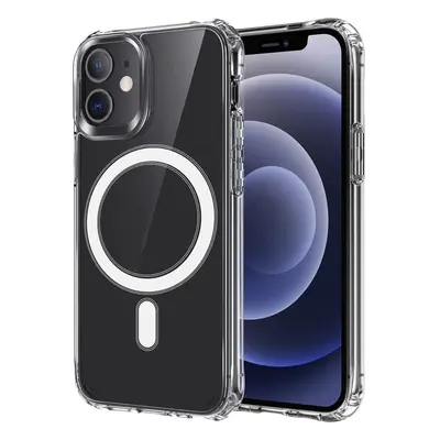 TEL PROTECT MagSilikonové pouzdro pro Iphone 12 Pro Max Transparent