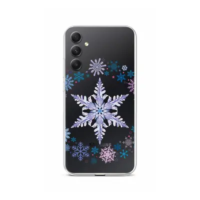 Kryt TopQ Samsung A34 Snowflake 93170