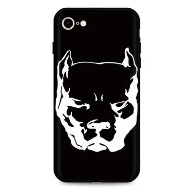 Kryt TopQ iPhone SE 2020 silikon Pitbull 49285