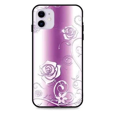 Kryt TopQ iPhone 11 silikon Abstract Roses 48913