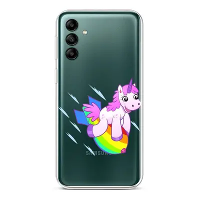 Kryt TopQ Samsung A04s Flying Unicorn 86894