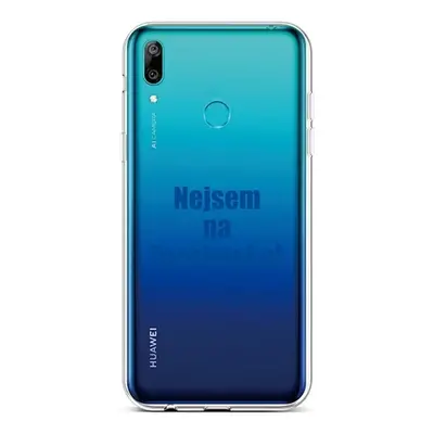 Kryt TopQ Huawei Y6 2019 silikon Nejsem na Facebooku 43072