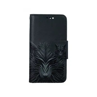 Pouzdro TopQ iPhone 13 mini knížkové Vlk 66429