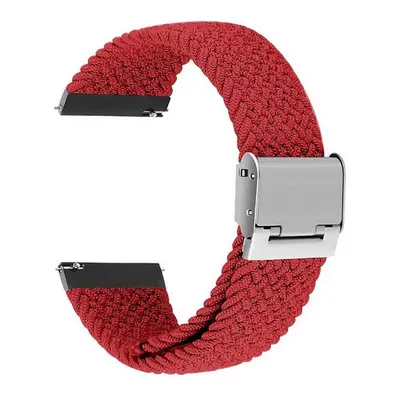 Pletený řemínek TopQ Braid pro Apple Watch 3-4-5-6-SE 38-40mm červený 60351