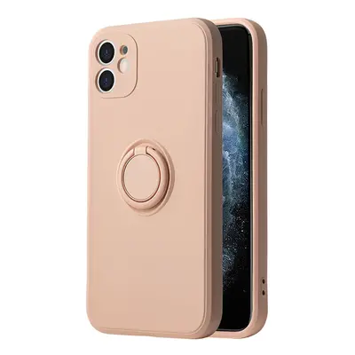 Kryt Vennus s prstýnkem pro Xiaomi 12 Pro Light pink