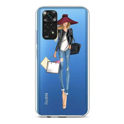 Kryt TopQ Xiaomi Redmi Note 11 silikon Lady 2 71921