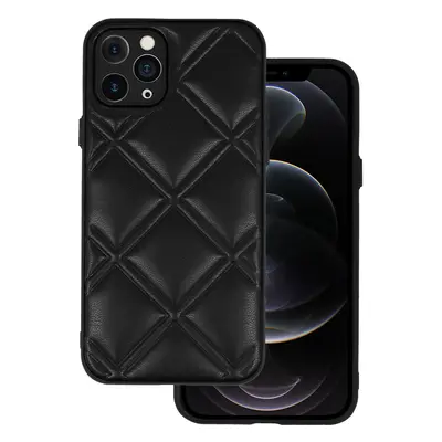 Kožené 3D pouzdro pro Iphone 11 Pro design 3 černé