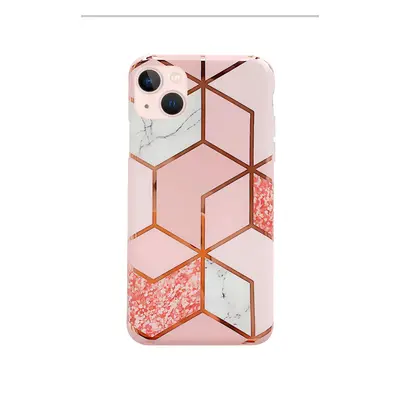 Kryt TopQ iPhone 13 Marble Pink 97526