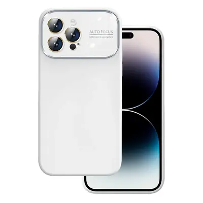 Měkké silikonové pouzdro na čočky pro Iphone 13 Pro bílé