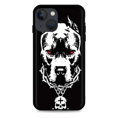 Kryt TopQ iPhone 13 silikon Fighting Dog 64880