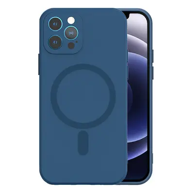 TEL PROTECT MagSilikonové pouzdro pro Iphone 12 Pro Max Navy