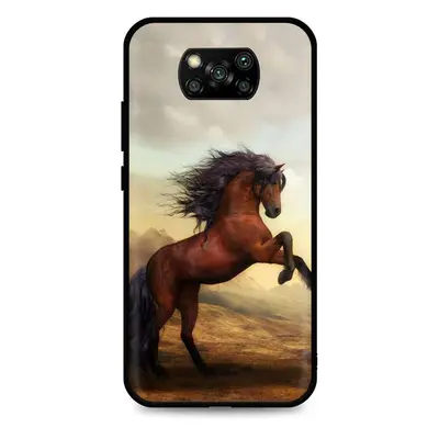 Kryt TopQ Xiaomi Poco X3 silikon Brown Horse 60915