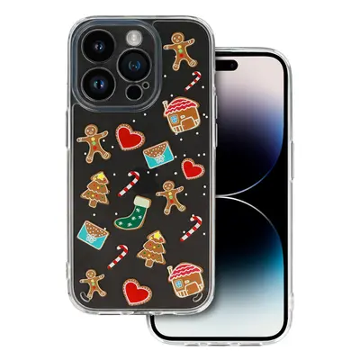 Zadní kryt TEL PROTECT Christmas Clear pro Iphone 13 Pro Design 2