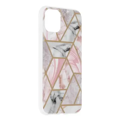 Kryt iPhone 11 Marble Pink Hex 84542