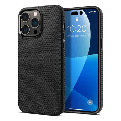 Kryt Spigen Liquid Air iPhone 14 Pro Max černý 81036