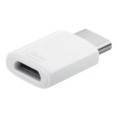 Originální adaptér Samsung EE-GN930 microUSB - USB-C bílý 64698