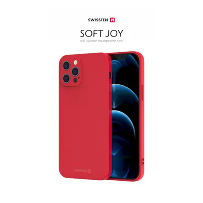 Pouzdro swissten soft joy apple iphone 12 pro max červené