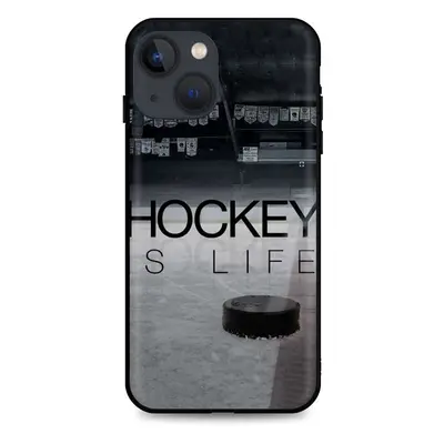 Kryt TopQ iPhone 13 silikon Hockey Is Life 64893