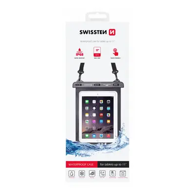 Vodotěsné pouzdro na tablet Swissten Waterproof 10,1" černé