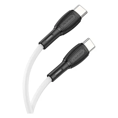 Kabel Borofone BX86 Advantage - typ C - 60W 1 metr bílý