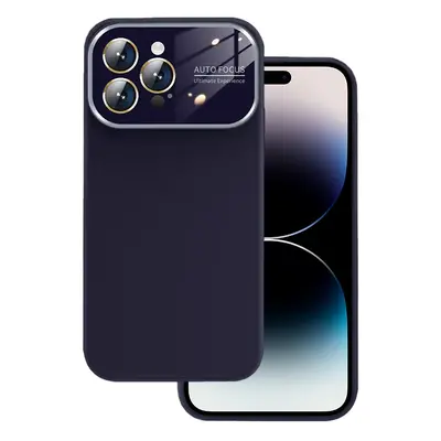 Měkké silikonové pouzdro na čočky pro Iphone 11 fialové