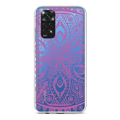 Kryt TopQ Xiaomi Redmi Note 11 silikon Violet Mandala 71870