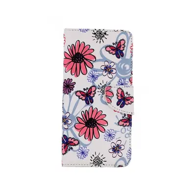 Pouzdro TopQ Xiaomi Poco M3 Pro knížkové Flowers 60745