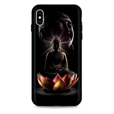 Kryt TopQ iPhone XS silikon Meditation 49179