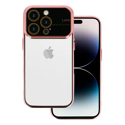 Pouzdro Electro Lens pro Iphone 15 Pro Max Rose gold