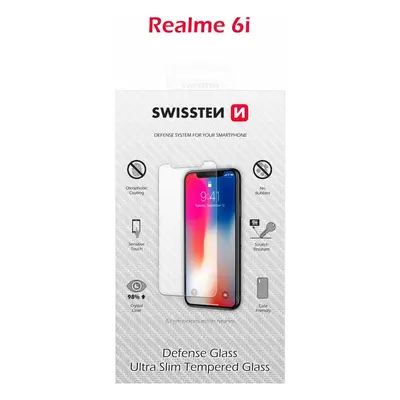 Tvrzené sklo Swissten Realme 6i