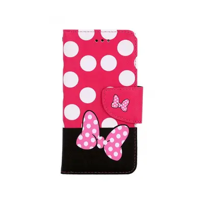 Pouzdro TopQ iPhone SE 2022 knížkové Minnie Mouse 74711