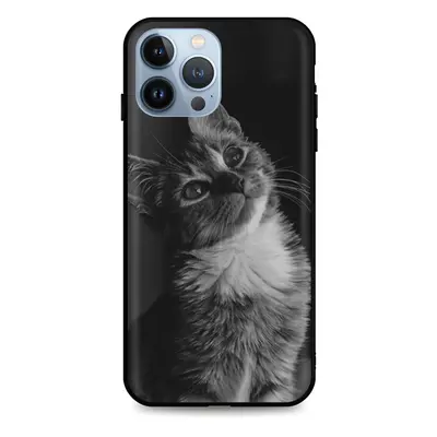 Kryt TopQ iPhone 13 Pro Max silikon Cute Cat 65573