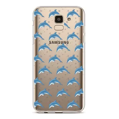 Kryt TopQ Samsung J6 silikon Dolphins 37879